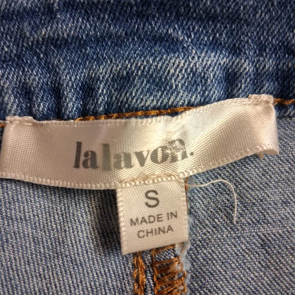 Lalavon Classic Blue Flare Jeans for Women Size S - Picture 4 of 17